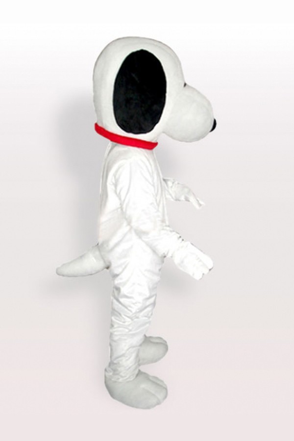 Mascot Costumes White Snoopy Costume - Click Image to Close